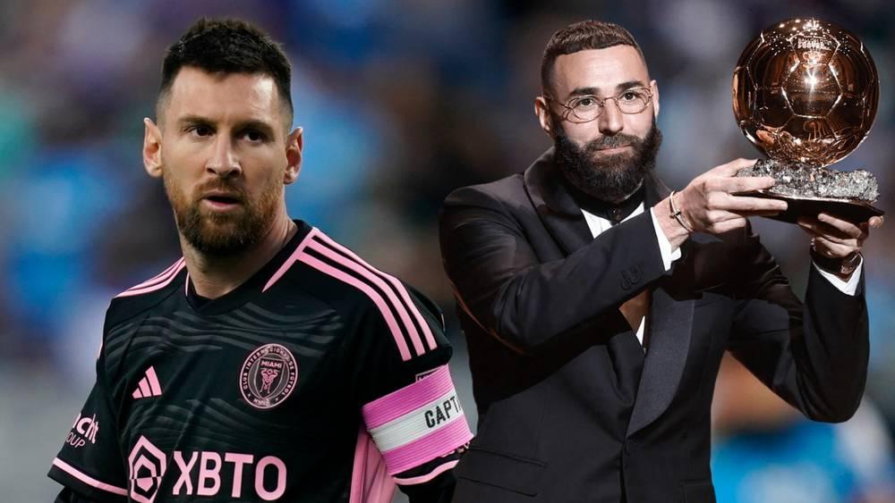 ميسي: "بنزيما استحق الفوز بالكرة الذهبية.. إنه لاعب رائع"