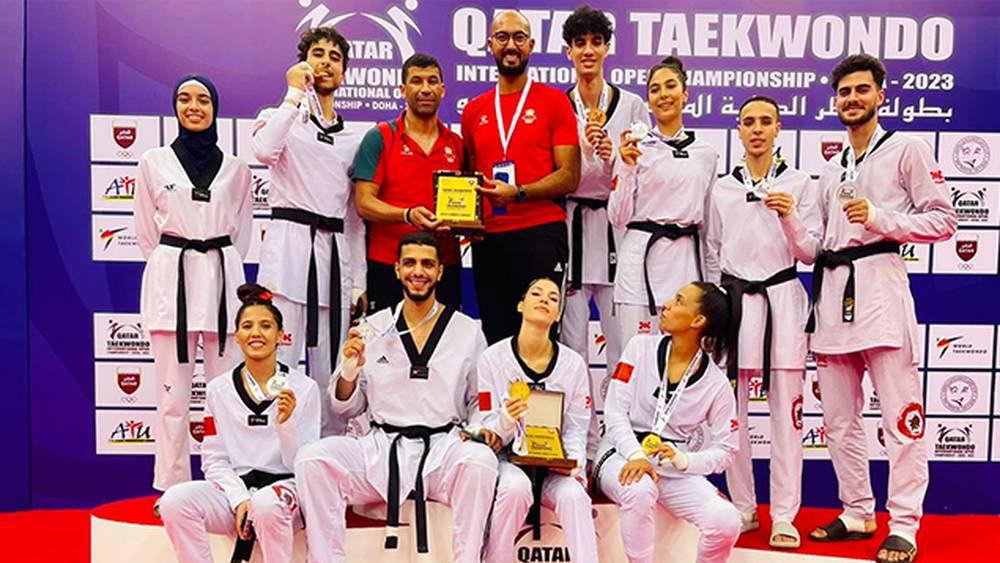 Taekwondo - Le Maroc brille à l'Open du Qatar 2023 G1