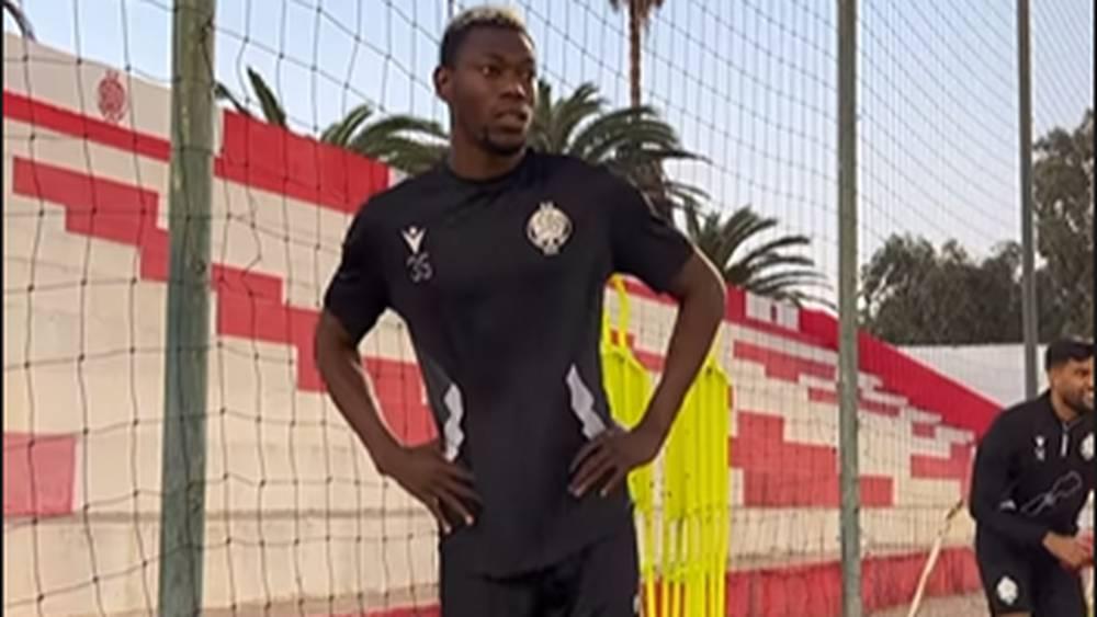 زولا حاضر في تداريب الوداد قبل مباراة الإياب أمام إنييمبا النيجيري