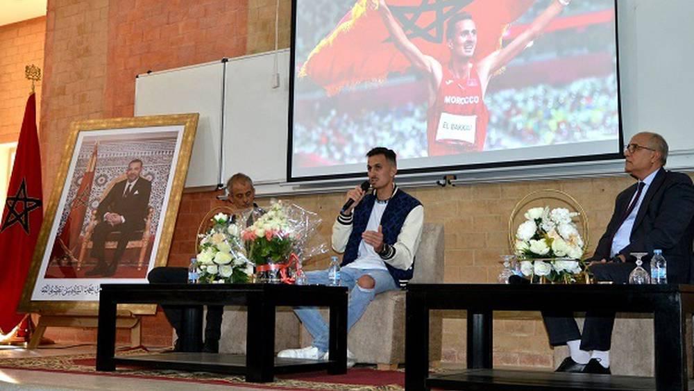 JO 2024 - El Bakkali honoré à l'Institut des Sciences du Sport de Fès