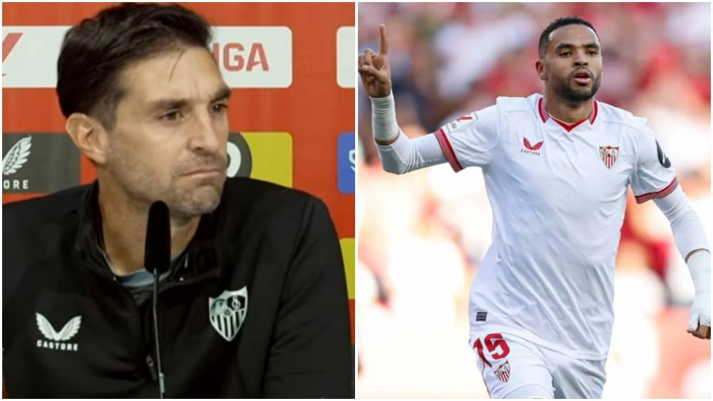 ألونسو (مدرب إشبيلية): "النصيري قوي جدًا داخل منطقة الجزاء ولاعب جيد من الناحية التكتيكية"