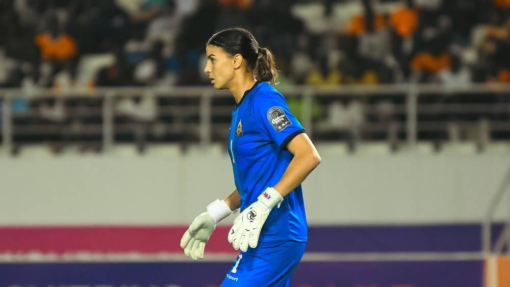 الكاف يختار تصديات خديجة الرميشي من بين الأفضل في دور مجموعات دوري أبطال أفريقيا للسيدات