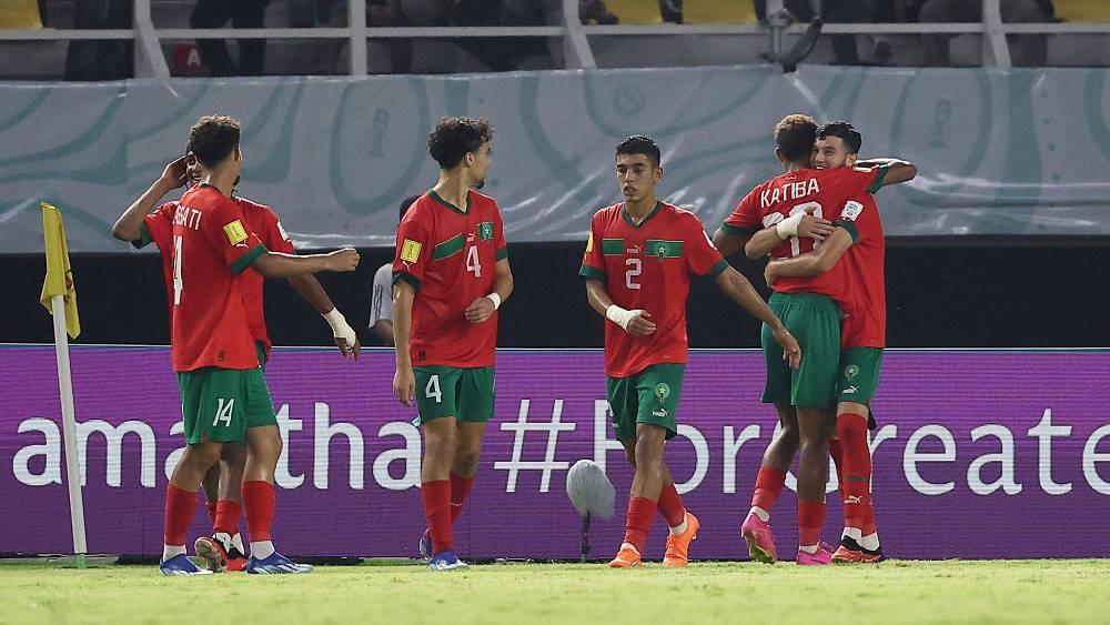 كأس العالم تحت 17 سنة/ المنتخب المغربي ينهي الشوط الأول متفوقا على إندونيسيا (2-1)