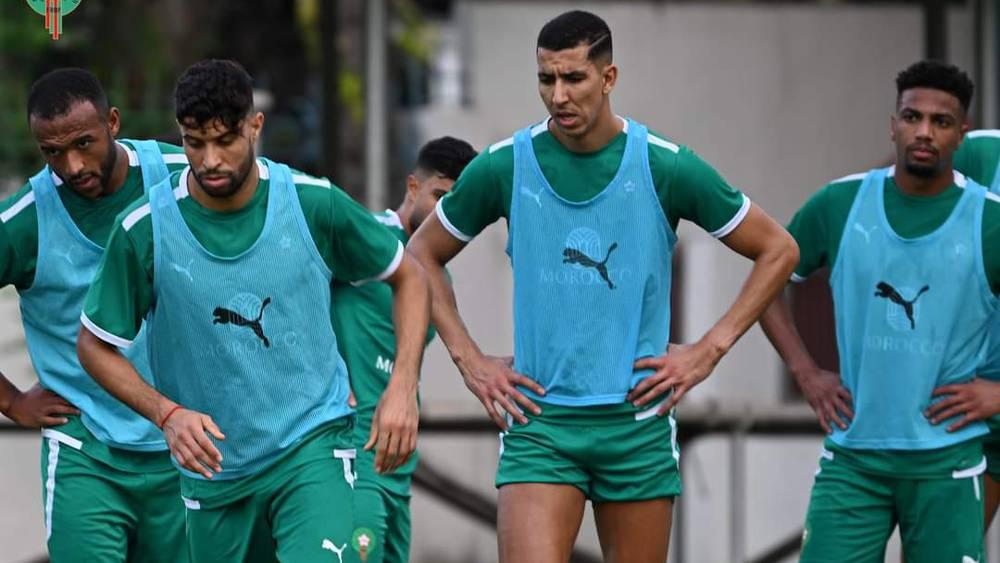 المنتخب المغربي يختتم استعداداته لمواجهة تنزانيا بحضور جميع اللاعبين
