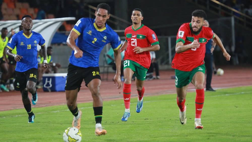 تصفيات أفريقيا المؤهلة للمونديال/ المنتخب المغربي ينهي الشوط الأول متفوقا على نظيره التنزاني (1-0)
