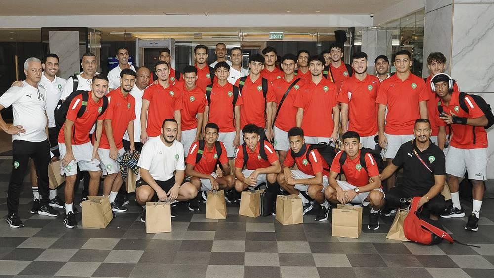 المنتخب المغربي تحت 17 سنة يتوجه إلى مدينة سوراكارتا الإندونيسية تأهبا لمواجهة مالي في ربع نهائي المونديال