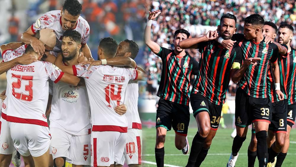 البطولة الاحترافية/ الجيش الملكي يصطدم بالوداد الرياضي يومه الثلاثاء (18:00 غرينيتش +1) في قمة الجولة العاشرة