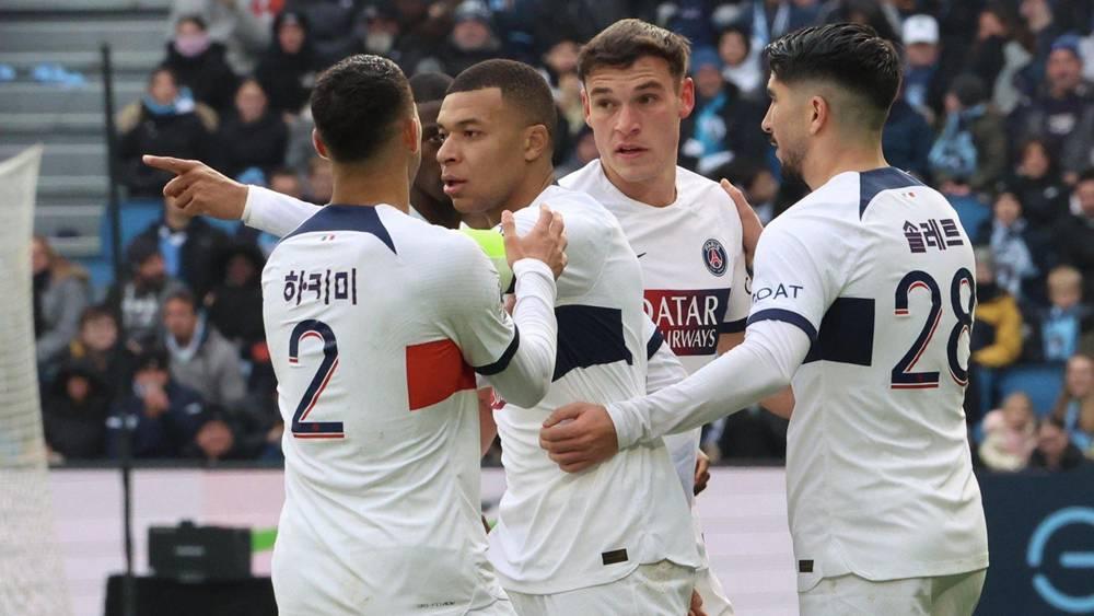 "الليغ 1"/ سان جيرمان يواصل صدارته إثر فوزه على لوهافر بمشاركة كشطة لحدود الدقيقة الـ80 وحكيمي طيلة أطوار المباراة