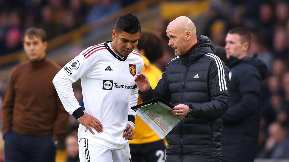 تقارير/ تين هاغ يرغب في رحيل كاسيميرو وفاران وسانشو عن مانشستر يونايتد في الميركاتو الشتوي المقبل