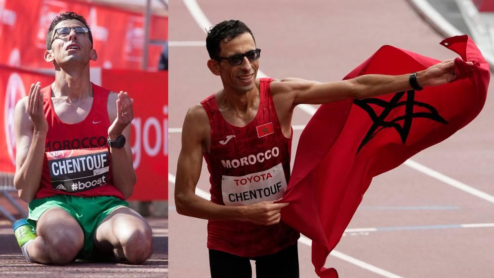 أمين الشنتوف صاحب الرقم القياسي العالمي للماراثون (ضعاف البصر) لـ"البطولة": "أعمل بجد لتشريف المغرب في الألعاب البارالمبية باريس 2024"