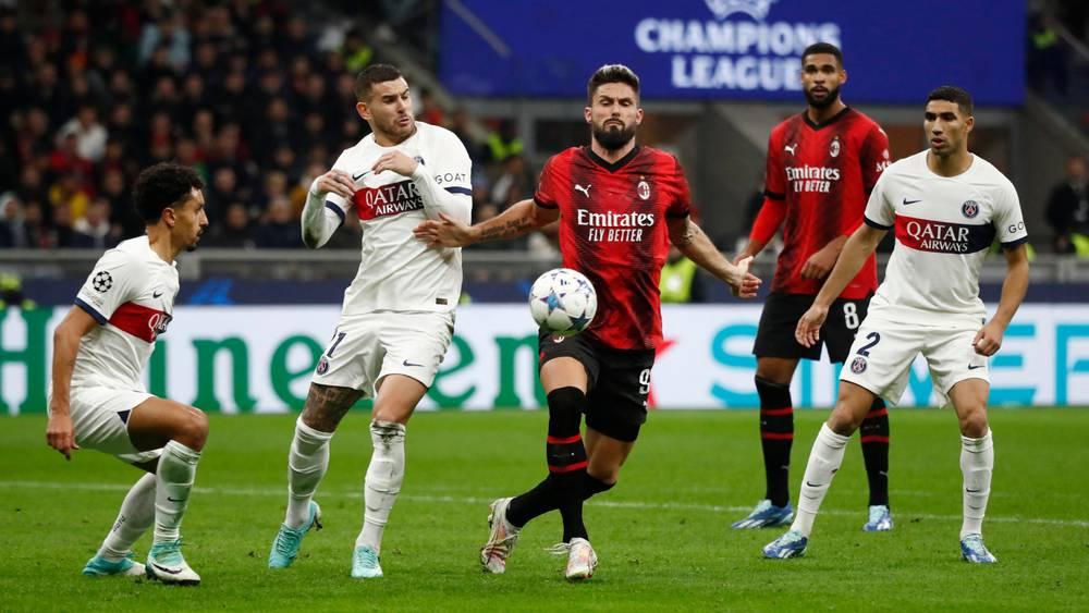 سان جيرمان وميلان قد يودعان دوري الأبطال مبكرا.. احتمالات التأهل إلى ثمن النهائي في الجولة الأخيرة