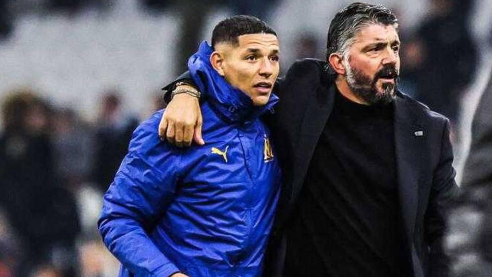 غاتوزو (مدرب مارسيليا) مشيدا بحارث: "لديه قدرة استثنائية على تجاوز خصومه في الملعب من خلال اللمسة الأولى للكرة"