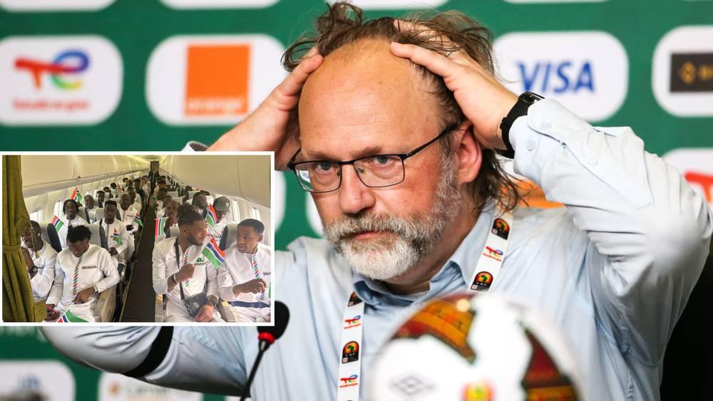 مدرب منتخب غامبيا يتحدث عن 'الرعب' الذي عاشوه في الطائرة: "كان بالإمكان أن نموت جميعا!"