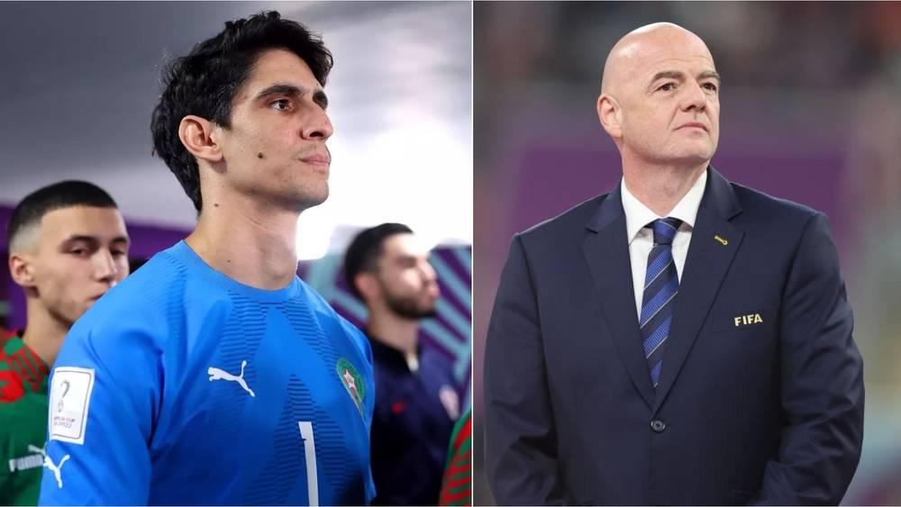 من ضمنهم بونو.. إنفانتينو يتمنى حظًا سعيدًا للحراس المرشحين لجائزة "الأفضل" ويؤكد: "شكرا لتصدياتكم التي أسعدت الجميع في العالم"