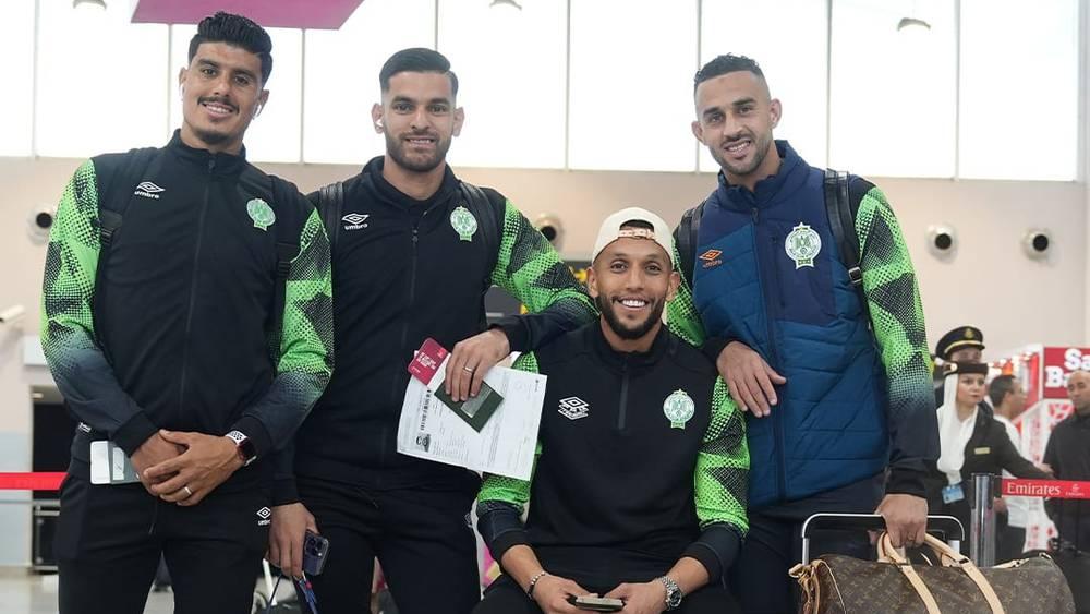 بعثة الرجاء تشد الرحال صوب الإمارات تأهبا للمشاركة في دوري "التحدي" الودي