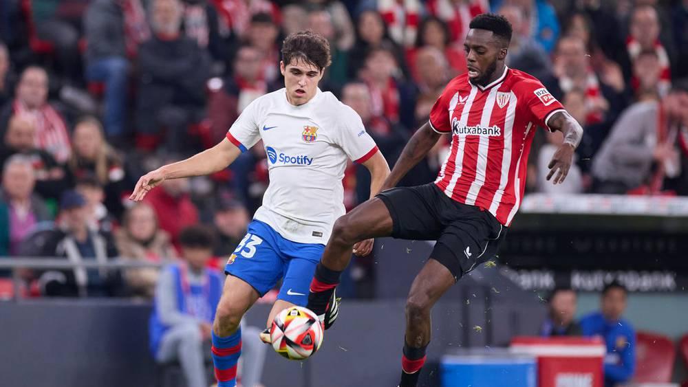 برشلونة يودع منافسات كأس ملك إسبانيا من ربع النهائي على يد أتلتيك بلباو