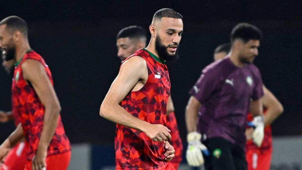 نصير مزراوي يواصل التدرب مع المجموعة استعدادا لمواجهة جنوب أفريقيا