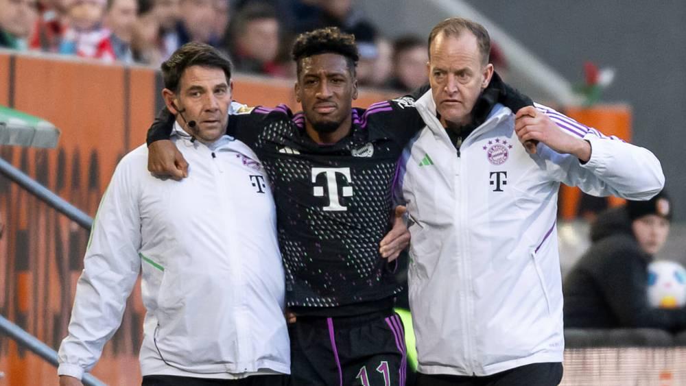 كومان يصاب من جديد ومهدد بالغياب لعدة أسابيع