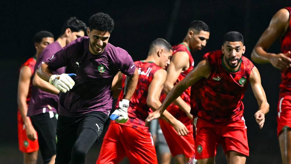 المنتخب المغربي يواصل تحضيراته بإجراء حصة تدريبية جديدة تأهبا لمواجهة جنوب أفريقيا