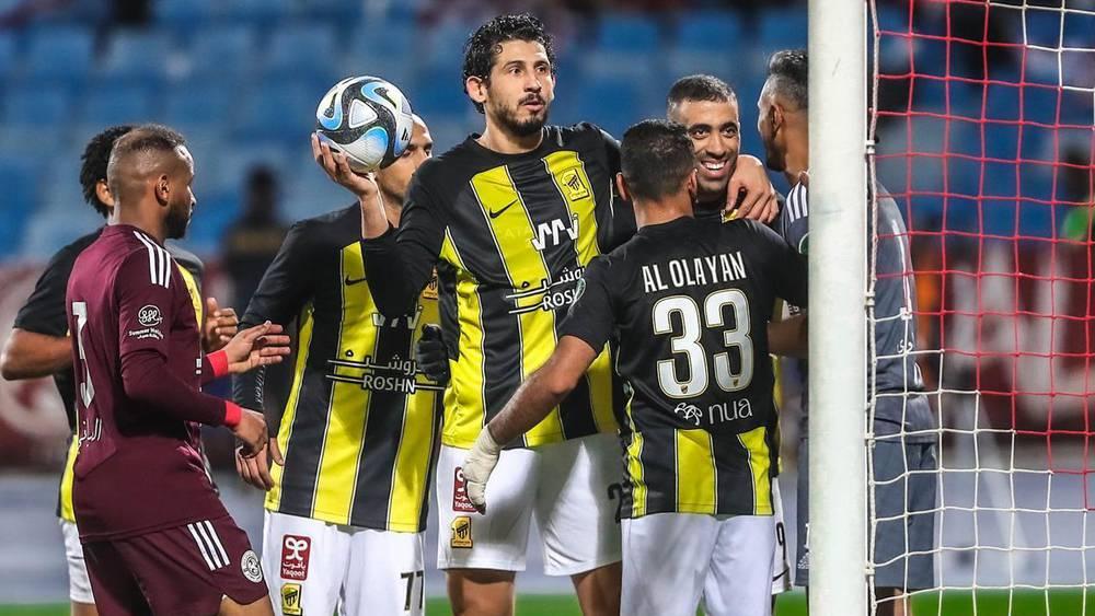 حمد الله يُحرز هدفا ويقود الاتحاد لبلوغ نصف نهائي كأس خادم الحرمين الشريفين بعد الفوز على الفيصلي (4-0)