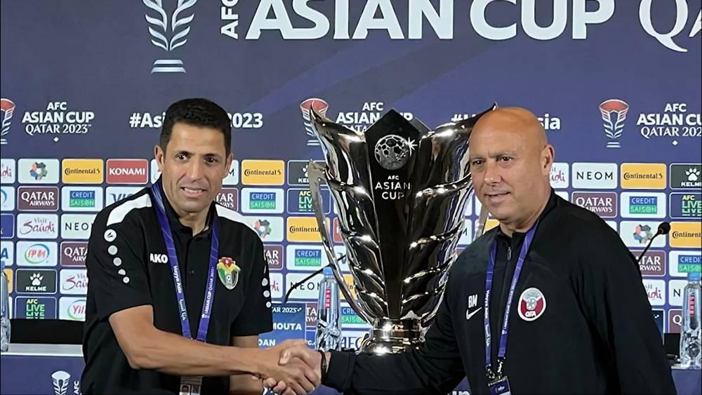 لوبيز (مدرب قطر): "عموتة مدرب كبير وأعرفه جيدا.. المنتخب الأردني قوي والنهائي أمامه سيكون صعبا"