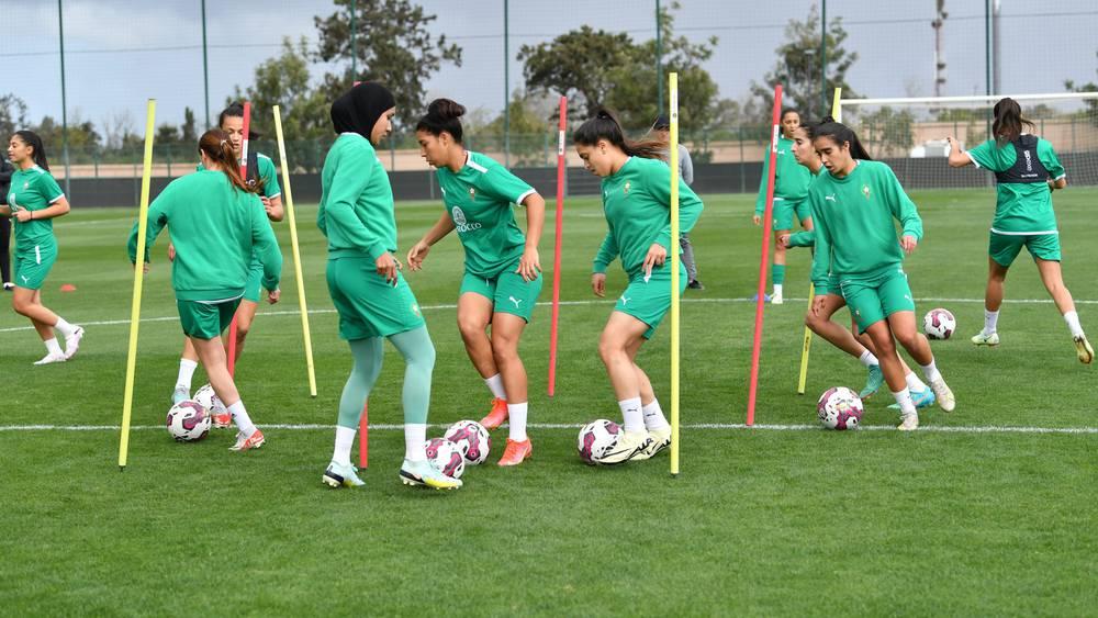 تصفيات الأولمبياد/ المنتخب المغربي النسوي يستأنف تداريبه استعدادا لمواجهة الإياب أمام نظيره التونسي