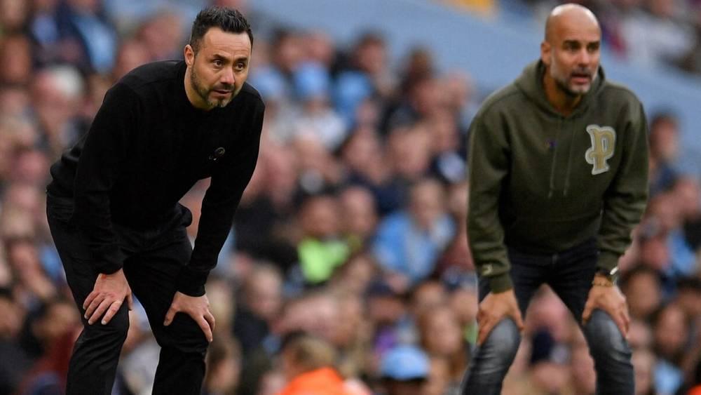 تقارير/ غوارديولا ينصح لابورتا بالتعاقد مع المدرب الإيطالي دي زيربي خلفًا لتشافي