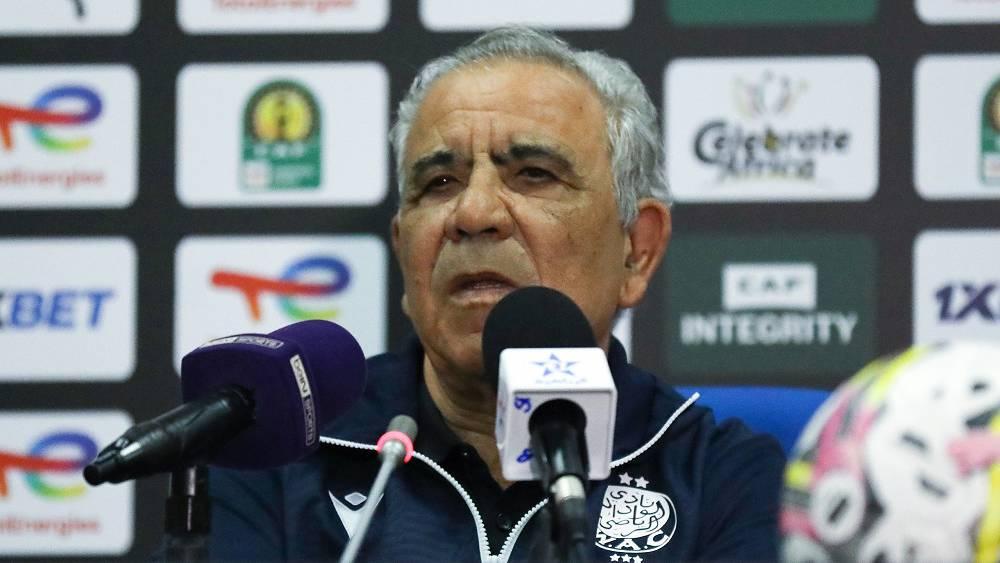 البنزرتي: "حققنا الفوز ولكن للأسف لم نتأهل.. أنا مع الوداد في السراء والضراء وإن شاء الله سنتدارك الأمر"