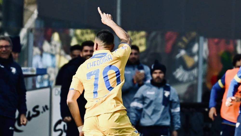 شديرة يسجل في تعادل فريقه فروسينوني أمام ضيفه ليتشي (1-1) بالدوري الإيطالي