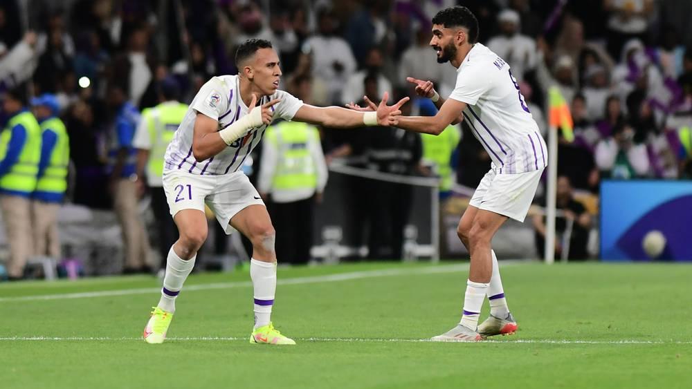 رحيمي يتألق ويقود فريقه العين الإماراتي للفوز على النصر السعودي (1-0) في ذهاب ربع نهائي دوري أبطال آسيا