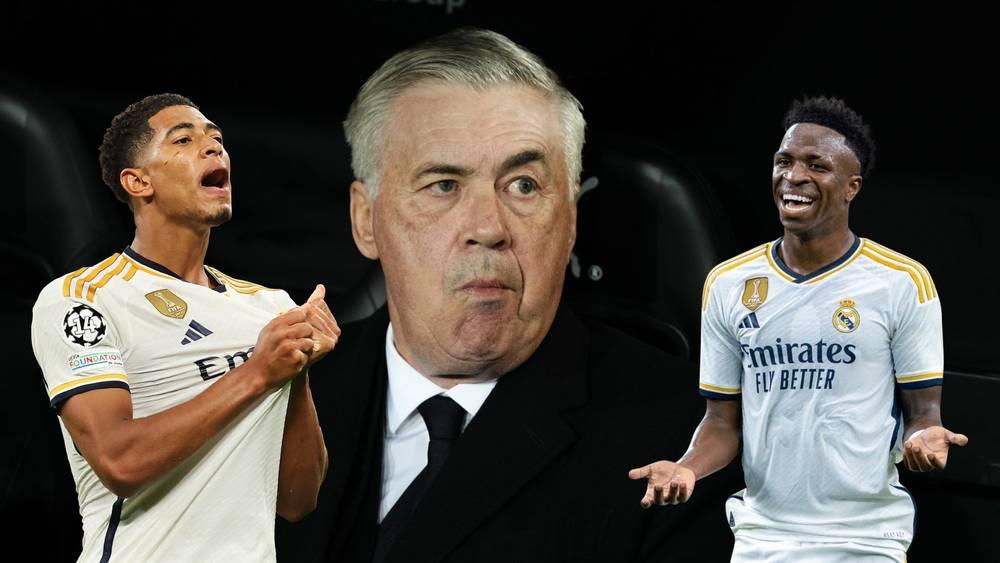 أنشيلوتي: "عقوبة بيلينغهام مبالغ فيها وفينيسيوس يعاني من الاضطهاد"