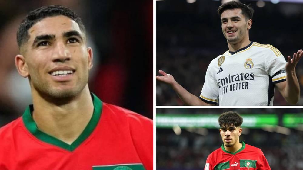 "ماركا": "دياز وحكيمي والزلزولي وأخوماش والجباري.. نجوم خطفهم المغرب من المنتخب الإسباني"