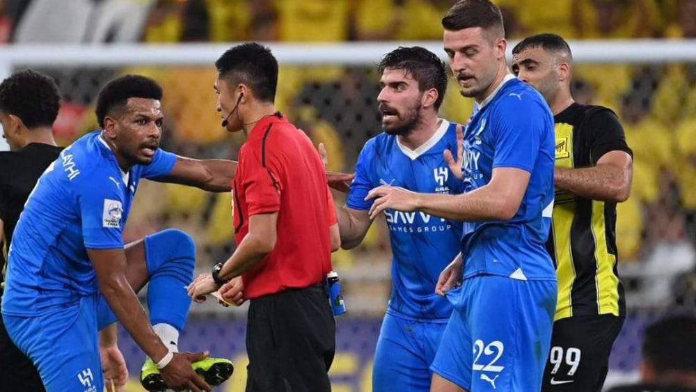 البليهي عن شجاره مع حمد الله: "لقد جعلته يغادر المباراة ويجلس وأنا أكملت اللقاء"