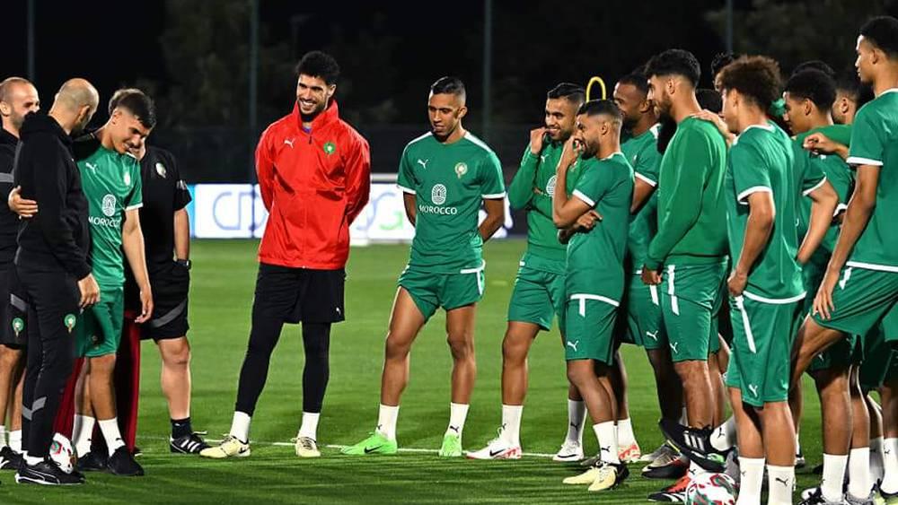 المنتخب المغربي يجري أولى حصصه التدريبية بمركب محمد السادس استعدادا لمواجهة أنغولا وموريتانيا