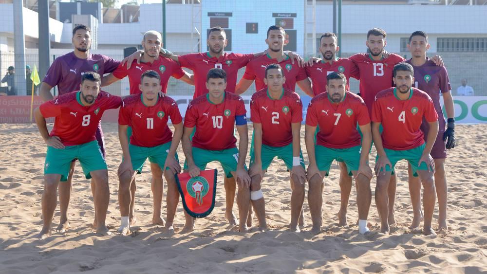المنتخب المغربي لكرة القدم الشاطئية يتأهل إلى نصف نهائي الدوري الدولي "كوسافا" بعد الفوز على تنزانيا (2-1)