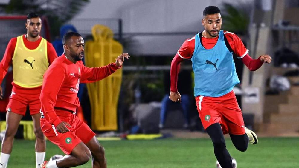 المنتخب المغربي يجري حصة مسائية بمركب محمد السادس استعدادا لمواجهة أنغولا