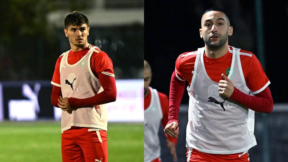 الركراكي: "زياش وبراهيم دياز يمكنهما اللعب معا"