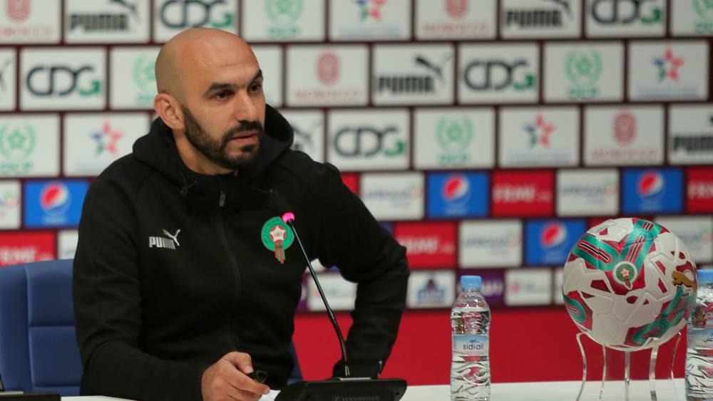 الركراكي: "ودية موريتانيا فرصة للمنتخب للرفع من مستواه"