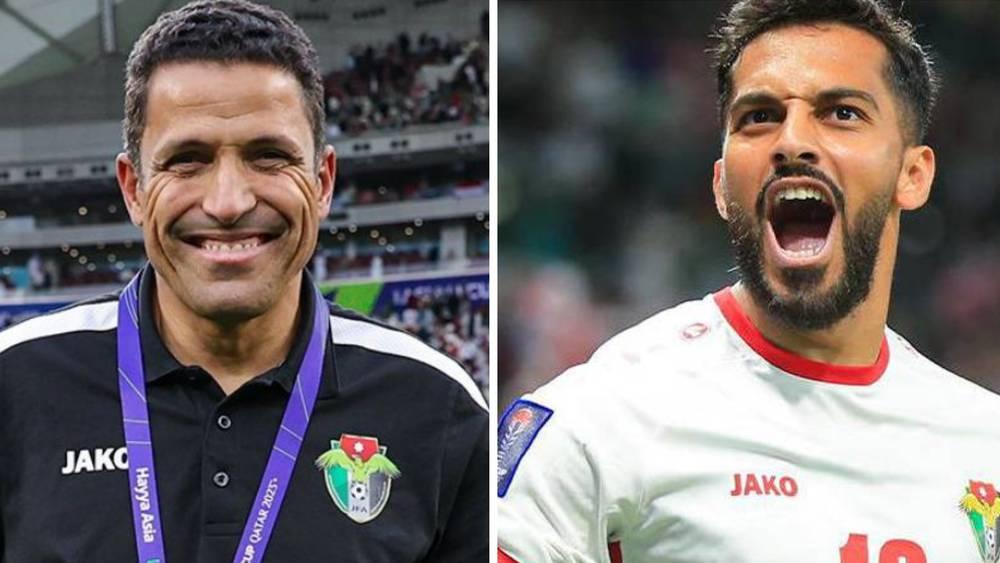 التعمري (لاعب الأردن): "عموتة من المدربين الكبار وأتمنى بقاءه لما بعد كأس العالم"