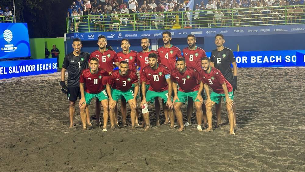 كأس السلفادور لكرة القدم الشاطئية/ المنتخب المغربي يدشن مشاركته بالانتصار على السلفادور (3-2)