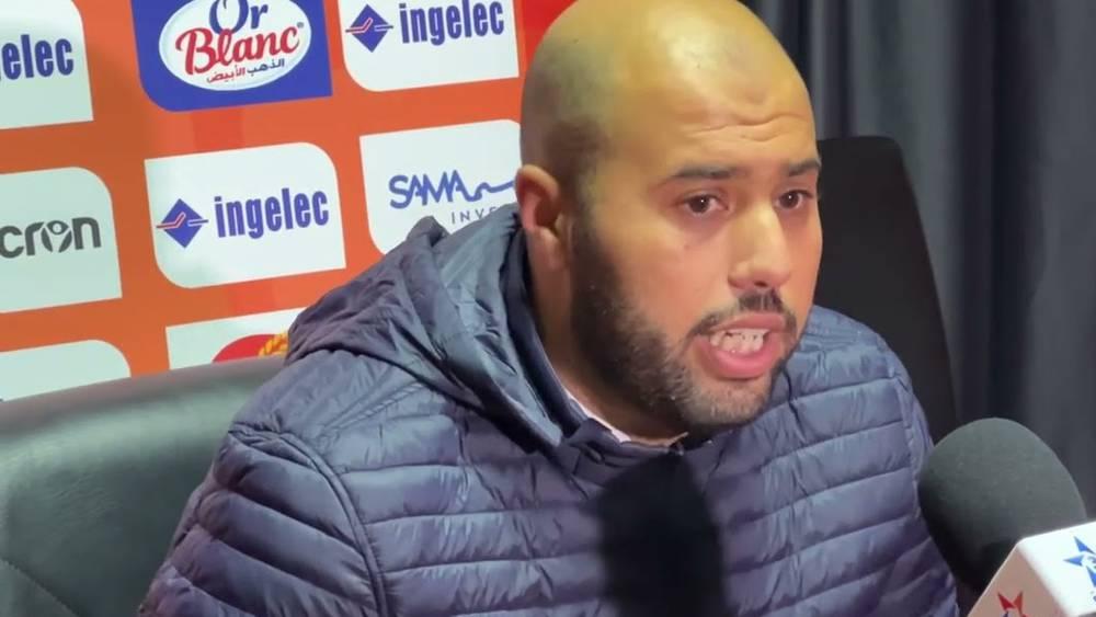 مدرب ش.السوالم: "المباراة لم تكن سهلة أمام فريق عريق وكنا نعلم بأن الوداد سيأتي من أجل تحقيق الانتصار"