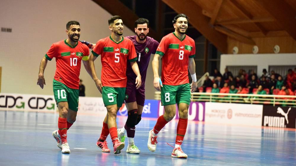 لاعبو المنتخب المغربي لـ"الفوتسال": "الفريق الوطني دائما يلعب في 'الكان' على المرتبة الأولى وسنسعى لتحقيق اللقب الثالث على التوالي"