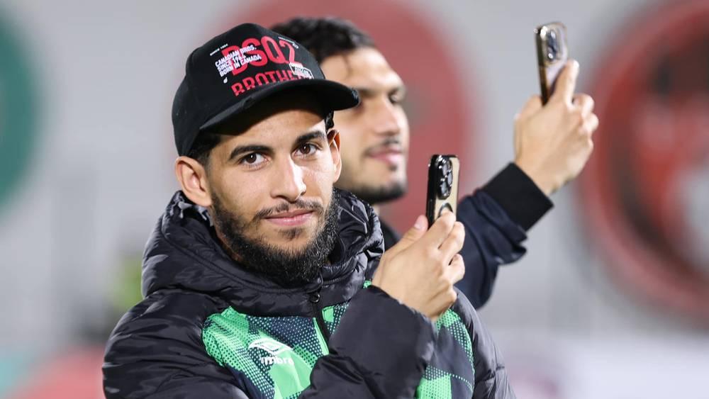 الرجاء يستعيد خدمات لاعبه صابر بوكرين في مواجهة المحمدية