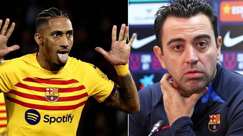 تشافي: "رافينيا الحقيقي هو من شاهدناه في باريس.. إنه أحد أفضل اللاعبين في العالم من حيث استغلال المساحات"