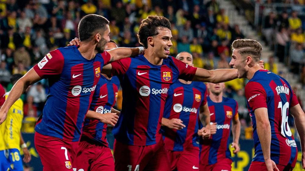 جواو فيليكس يقود برشلونة للفوز على قادش (0-1) في "الليغا"