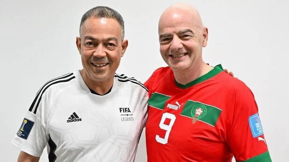 إنفانتينو: "هذا البلد الرائع المغرب كان دائما مستضيفا دافئا لي وللفيفا ويسعدني أن أجد نفسي مع هؤلاء الأشخاص المحبين لكرة القدم في نهائي كأس أمم أفريقيا للفوتسال"