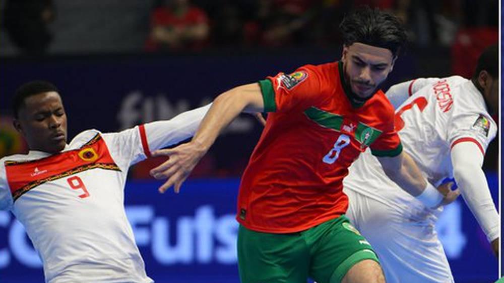 "كان الفوتسال"/ المنتخب المغربي يتوج بلقب كأس أفريقيا للمرة الثالثة تواليا بعد فوزه على أنغولا (5-1)