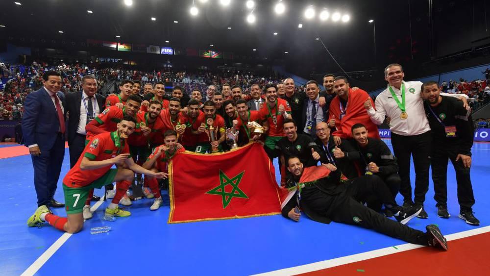 بعد تتويجه بلقب كأس أفريقيا.. المغرب يحتل المركز الثامن عالميا في تصنيف منتخبات "الفوتسال"