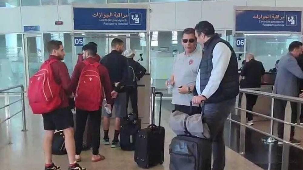 بعثة اتحاد العاصمة تصل إلى المملكة المغربية تأهبا لمواجهة نهضة بركان في كأس الكونفدرالية