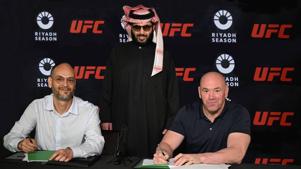 آل الشيخ يكشف عن اتفاقية بين "موسم الرياض" واتحاد "UFC" لاستضافة بعض النزالات في السعودية